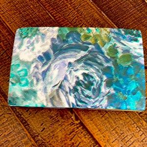 Vintage Mele travel clamshell jewelry case